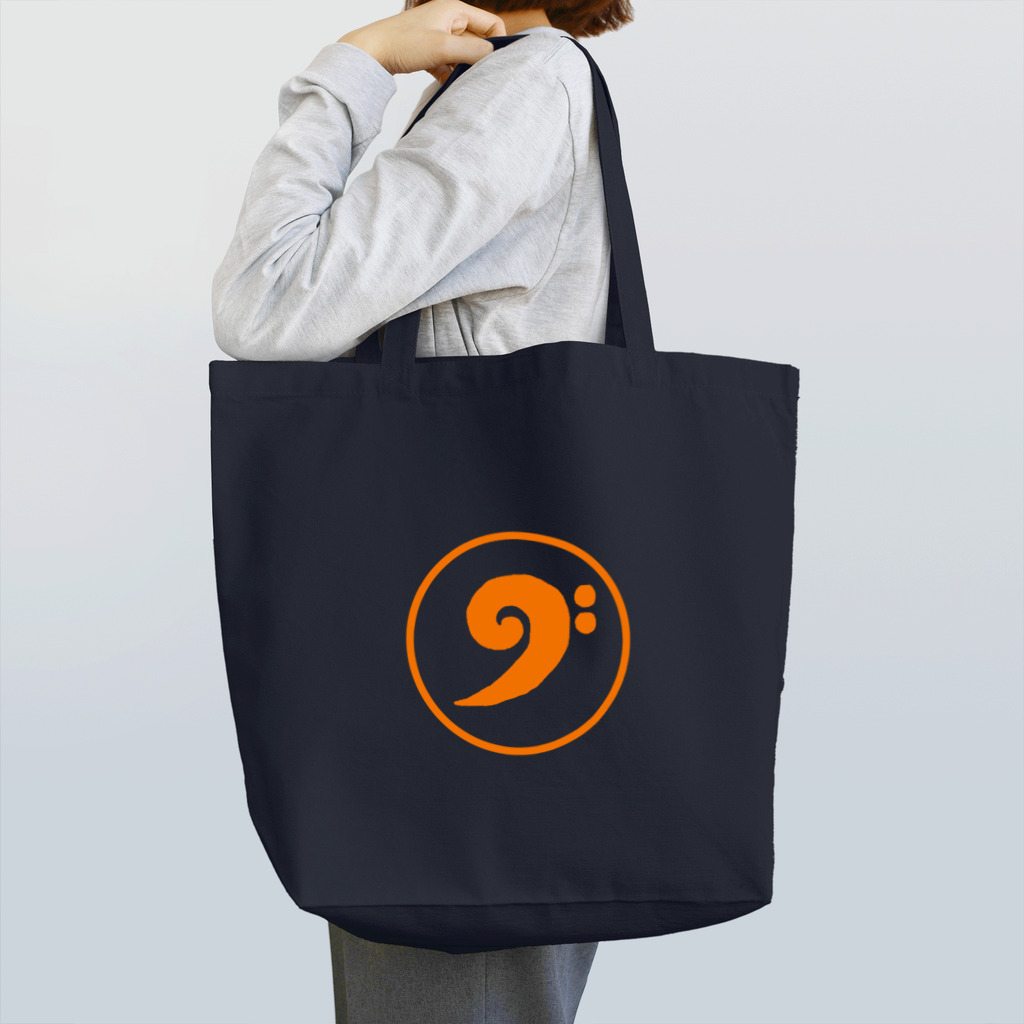 ヘ音記号のボンタンなヘ音記号 Tote Bag