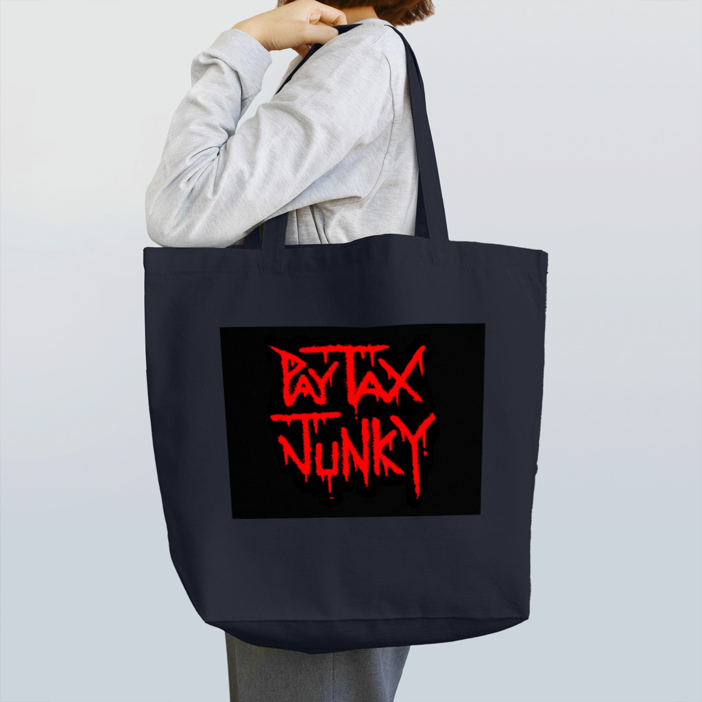 RONBOYのPayTaxJunky3 Tote Bag