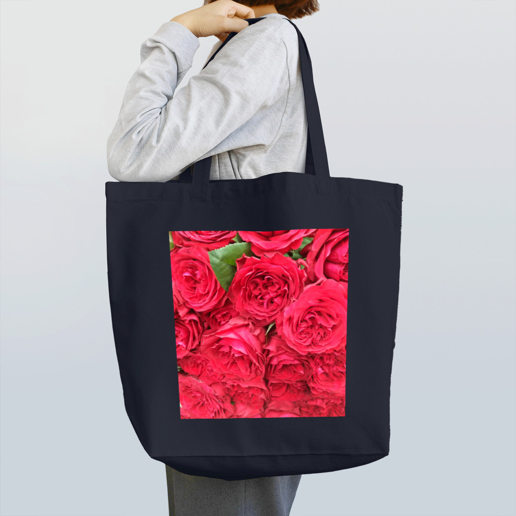 しょっぷ♤くろねこの赤薔薇 Tote Bag