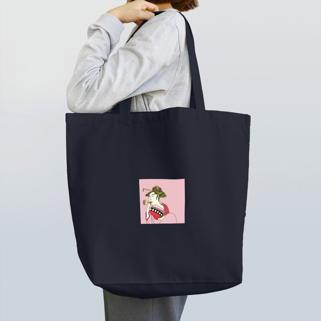 Mrs. EarthのMrs. Earth 『おピンはん』 Tote Bag