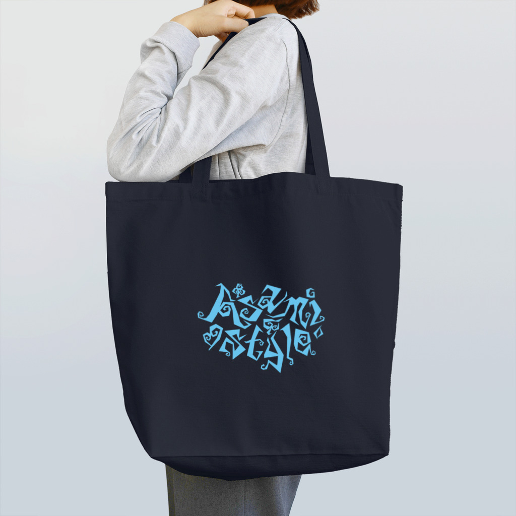 Asamiフェスグッズ WEB STOREのトートバッグ2017水色 トートバッグ