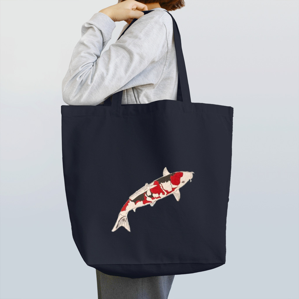 Coshi-Mild-Wildの錦鯉_三色A Tote Bag