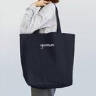 gommのgomm　ホワイトロゴ Tote Bag