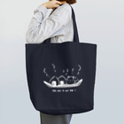 おにぎりの妖精☆にぎにゃんのME SHI A GA RE!(白抜) Tote Bag