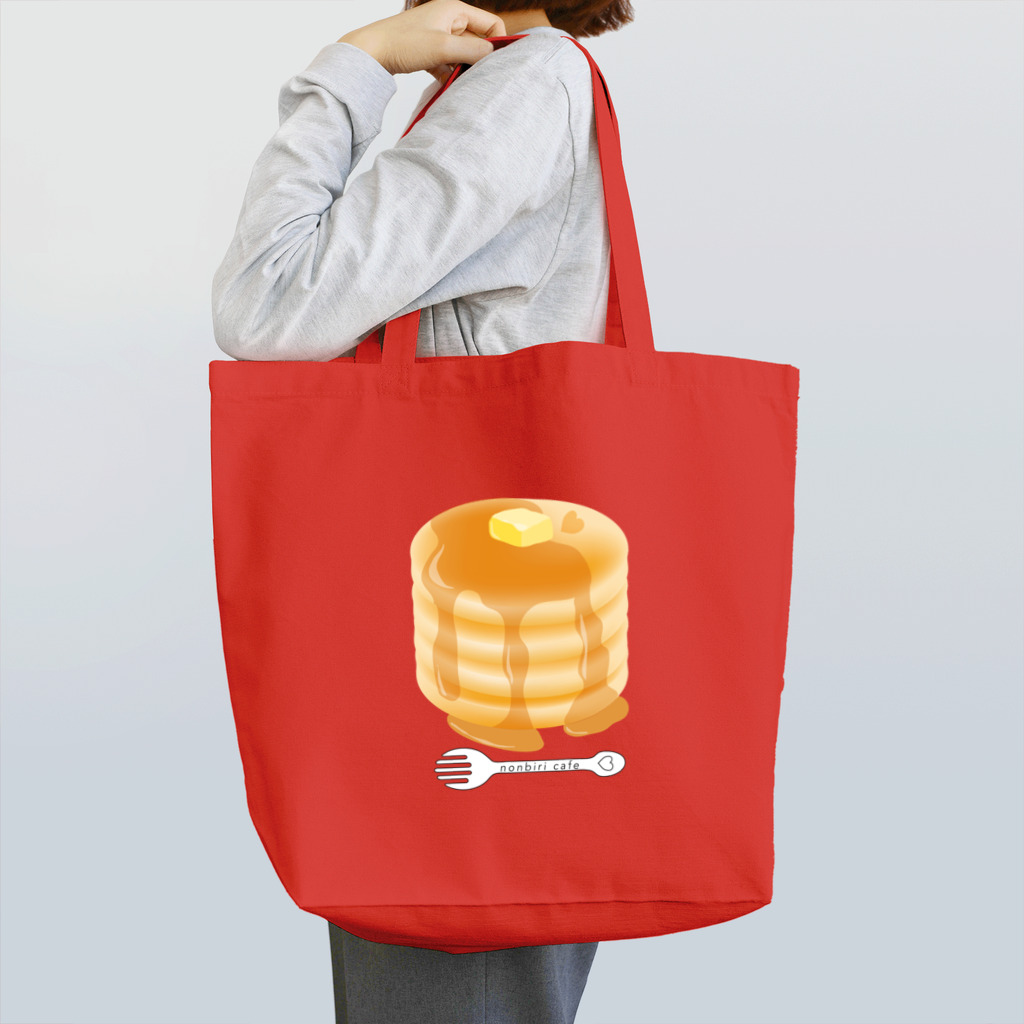 のんびりCafeの布屋さんのホットケーキ Tote Bag