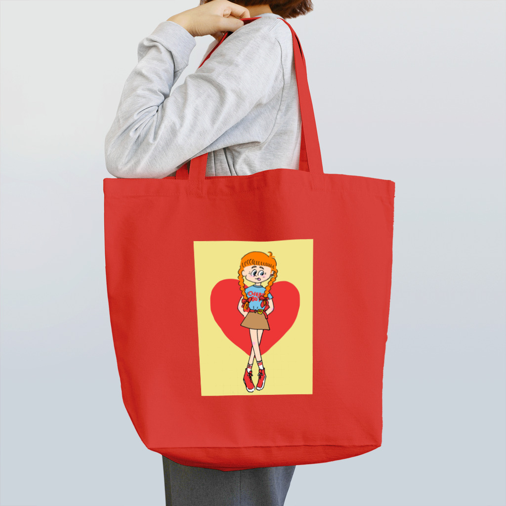 Sena🎨のtangerine girl Tote Bag