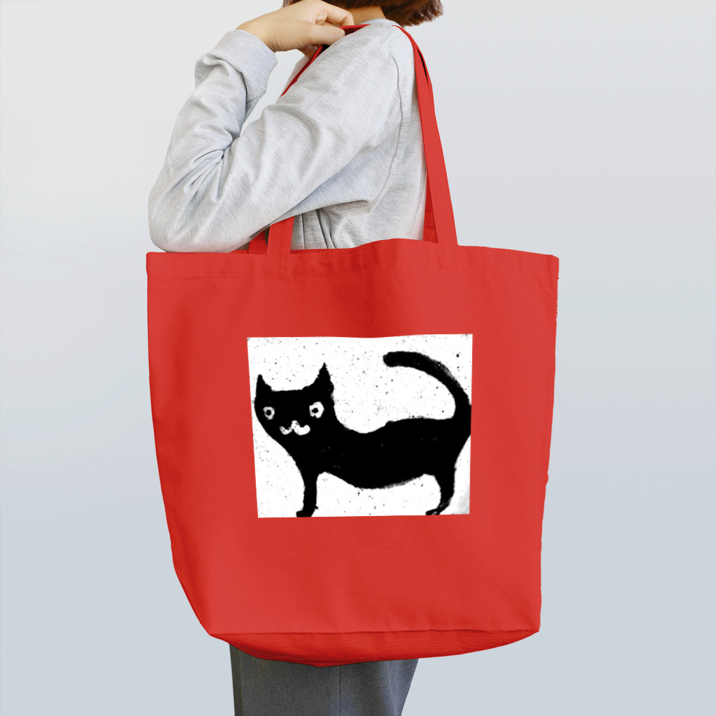 sugawara.no.utuwaの黒い猫 Tote Bag