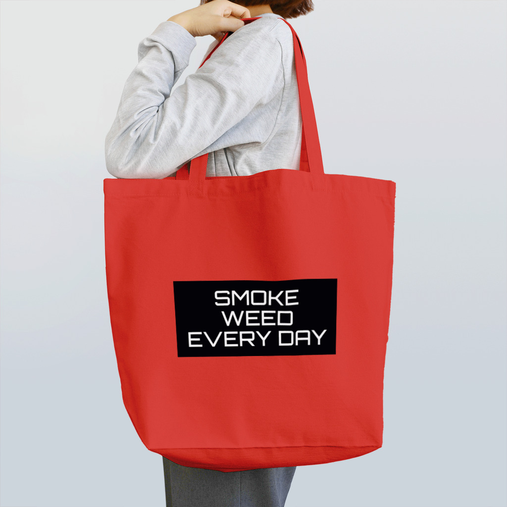 極東きちがい公社のSMOKE WEED EVERY DAY Tote Bag