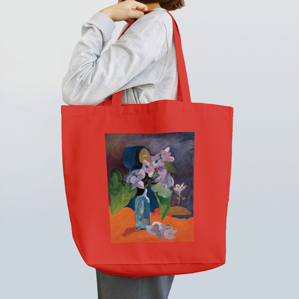 beautiful-worldの花とアイドルのある静物 トートバッグ