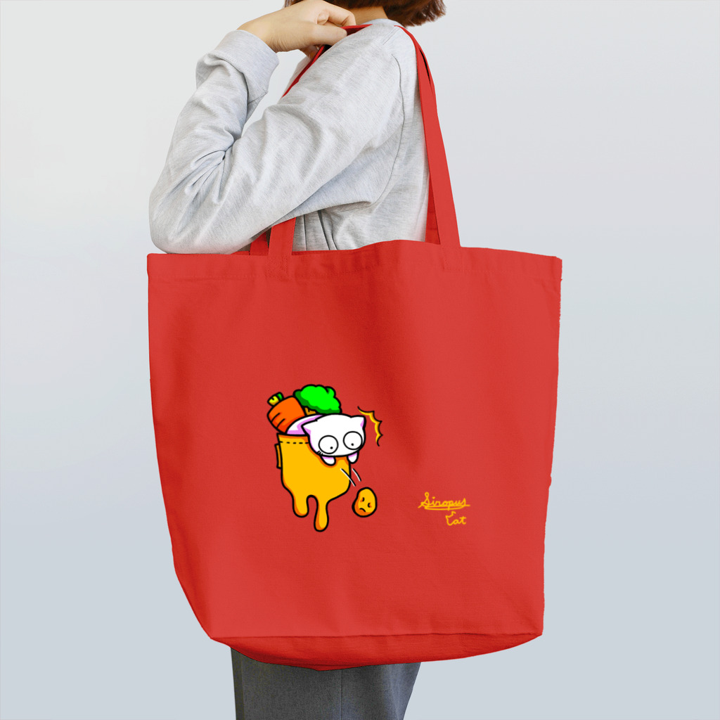 B6_6bitのpocket Tote Bag