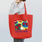 総合格闘技・フィットネス studio Willのstudio Will×INGRID カラフルトートバックB Tote Bag