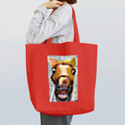 Tania Nobukovskiの馬面 Tote Bag