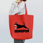 ミニピン クラブ minipin clubのminipin jump トートバッグ