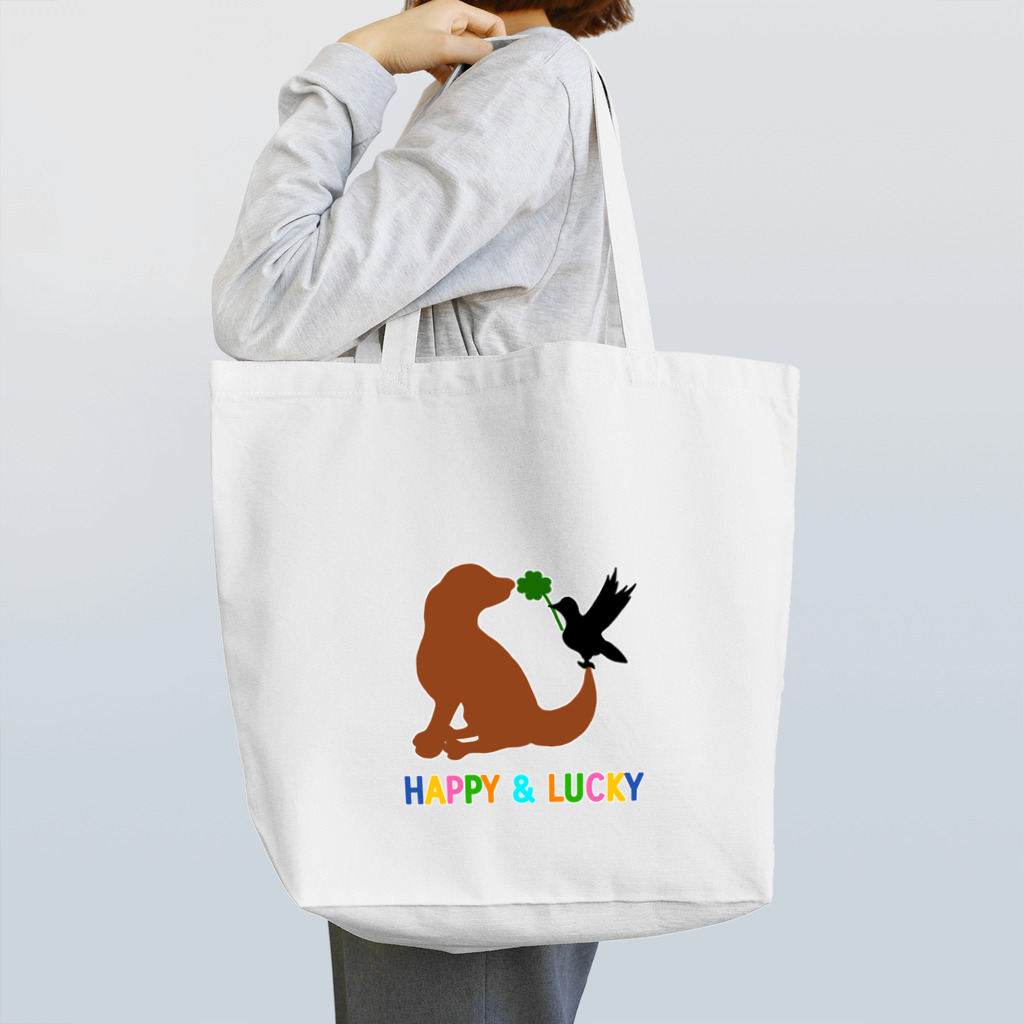 bichigusonのHAPPY & LUCKY Tote Bag