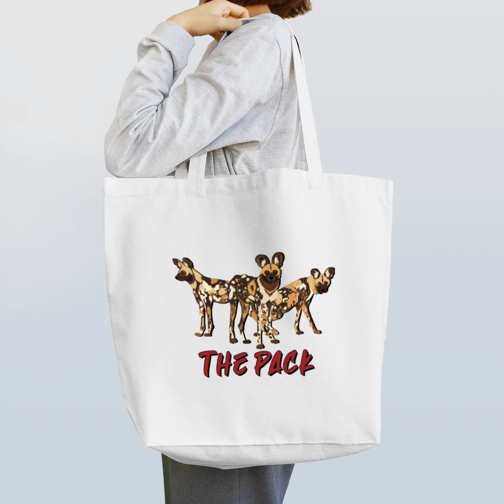 akr.shopのTHE PACK : Wild dogs トートバッグ