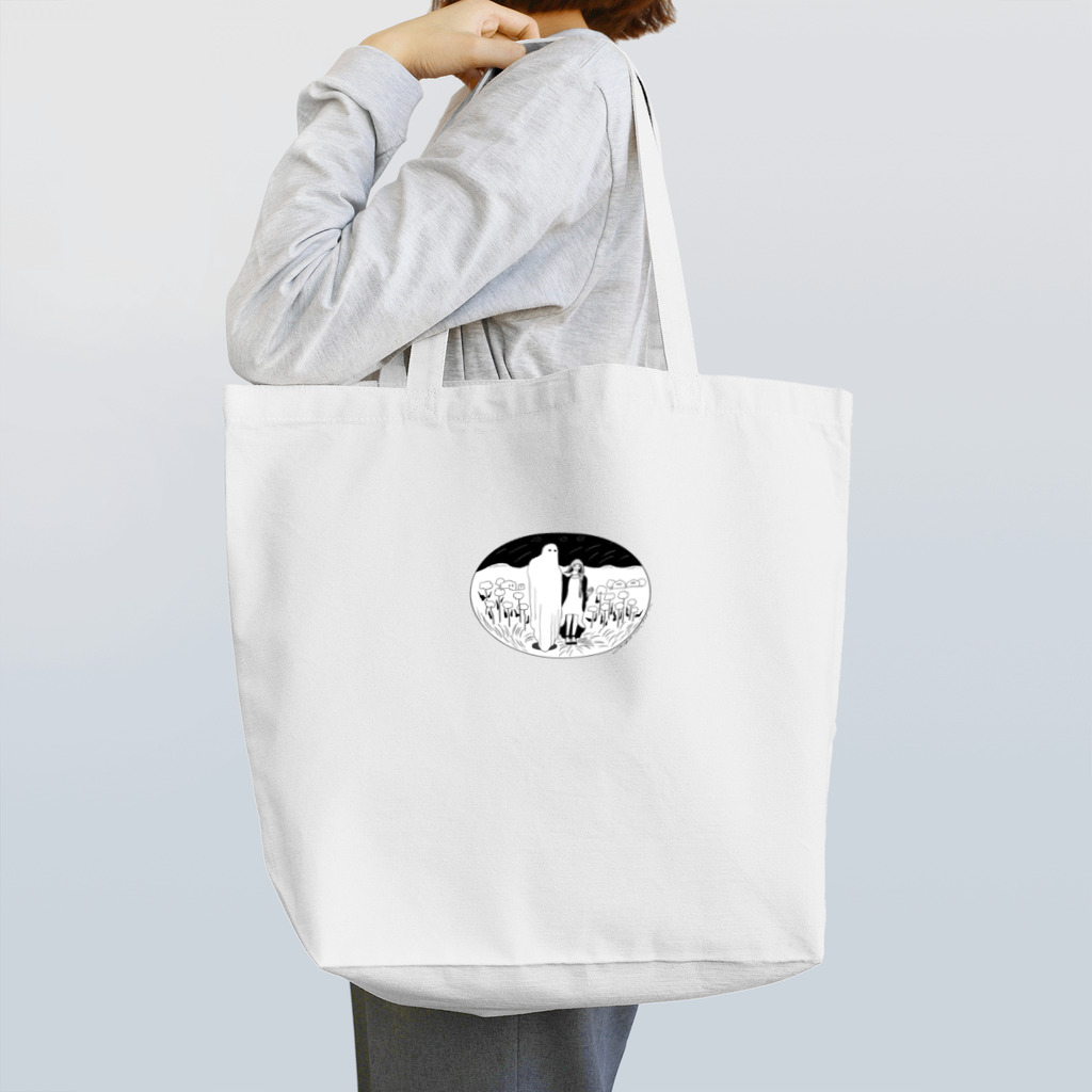 shibaminoruのお嬢さんと幽霊 Tote Bag