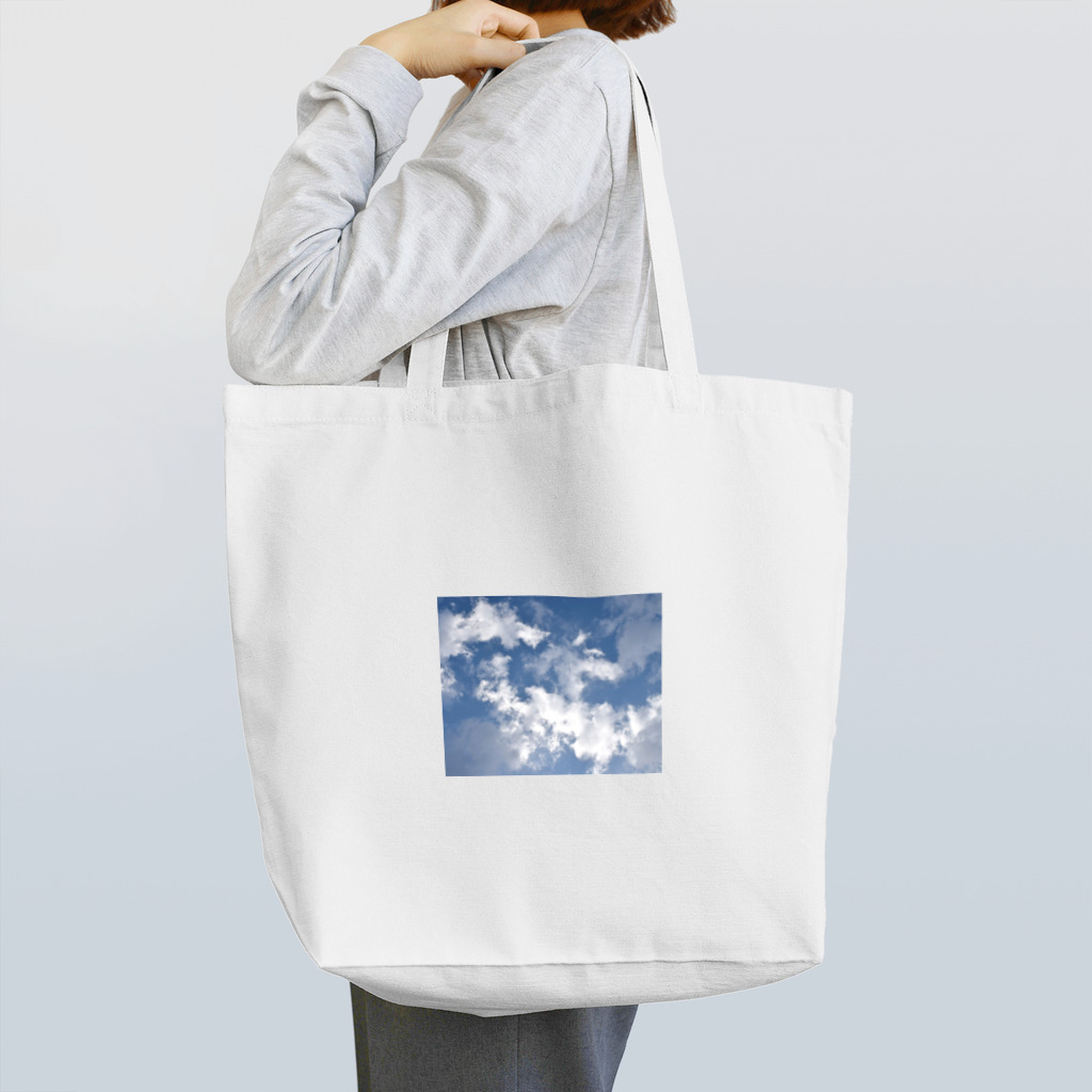 puchikoの青空と雲 トートバッグ