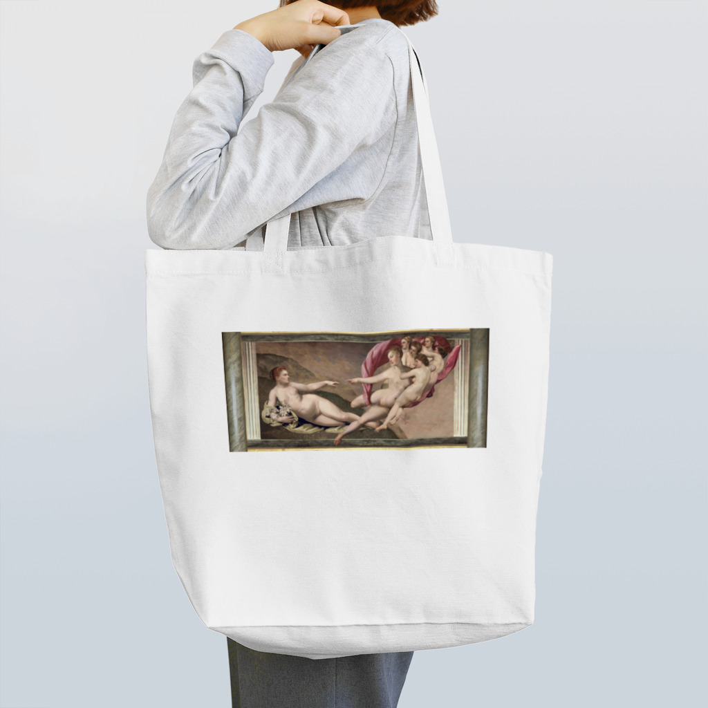 スズキエイミのThe Brand New Testament. Creation of Eve Tote Bag