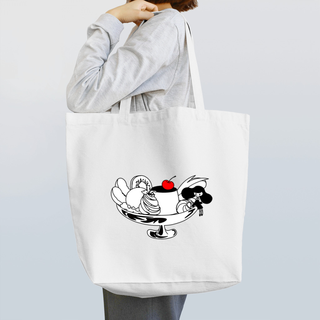 ふわんちゃんのパフェ Tote Bag