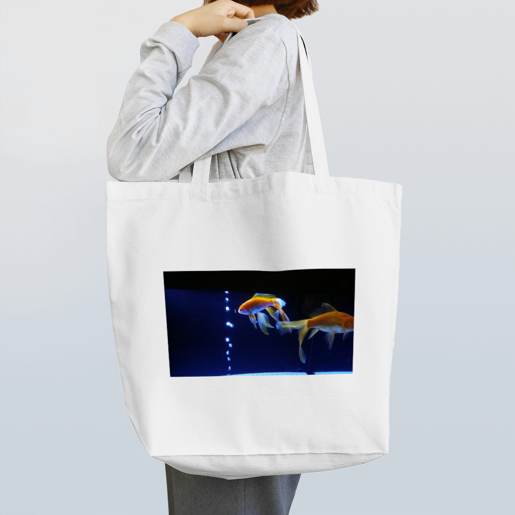 うずまきの水族館《金魚》 Tote Bag