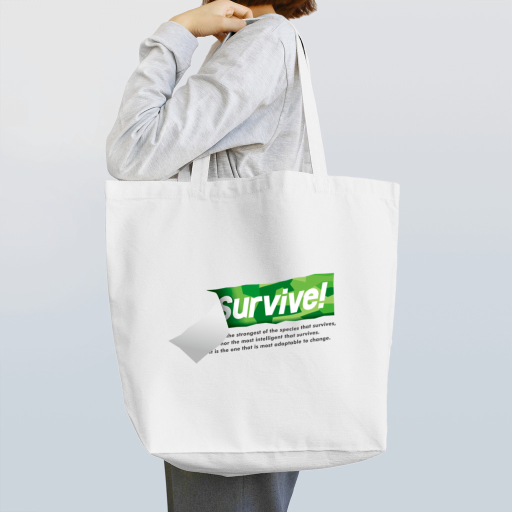 カワズケイのsurvive! 2nd Tote Bag