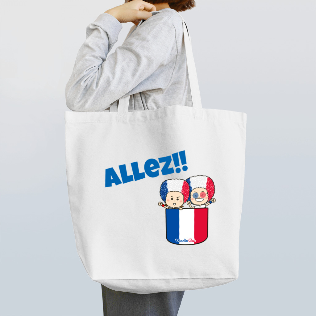 Xiaolin Clubのアフロちゃんとアフロくん Tote Bag