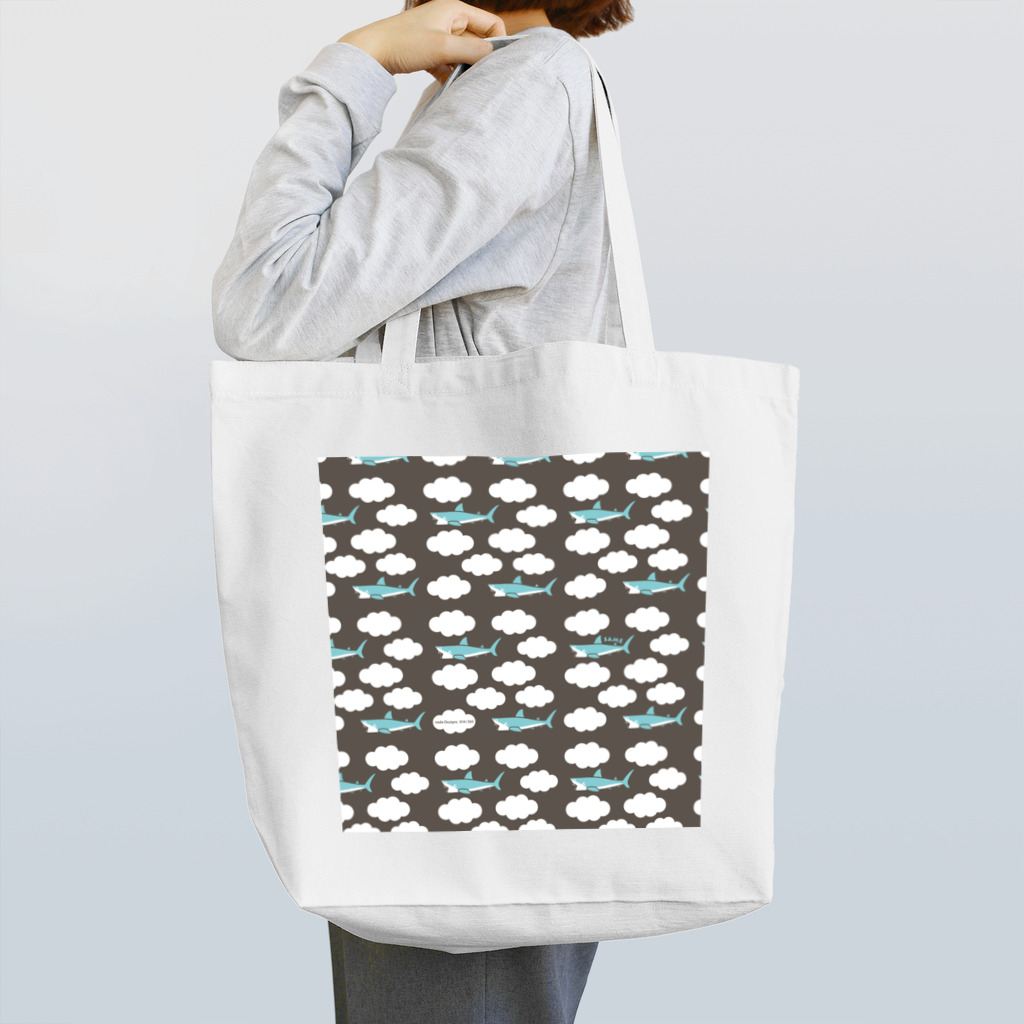 さかたようこ / サメ画家の雲間のSAME Tote Bag