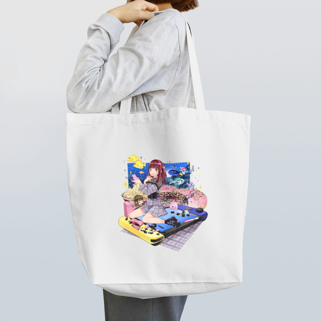 フナタン商店の最高にかわいいトートバック Tote Bag