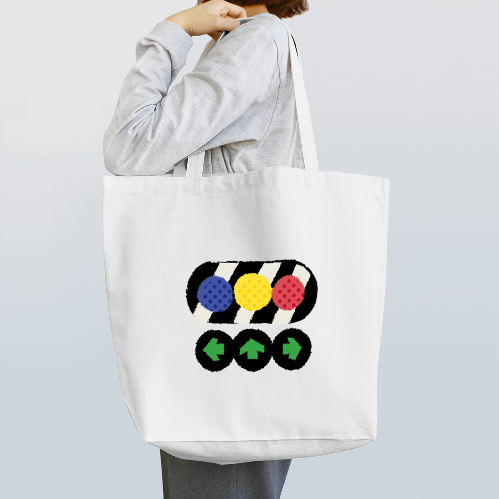 つぼいたけしのTRAFFIC LIGHT Tote Bag