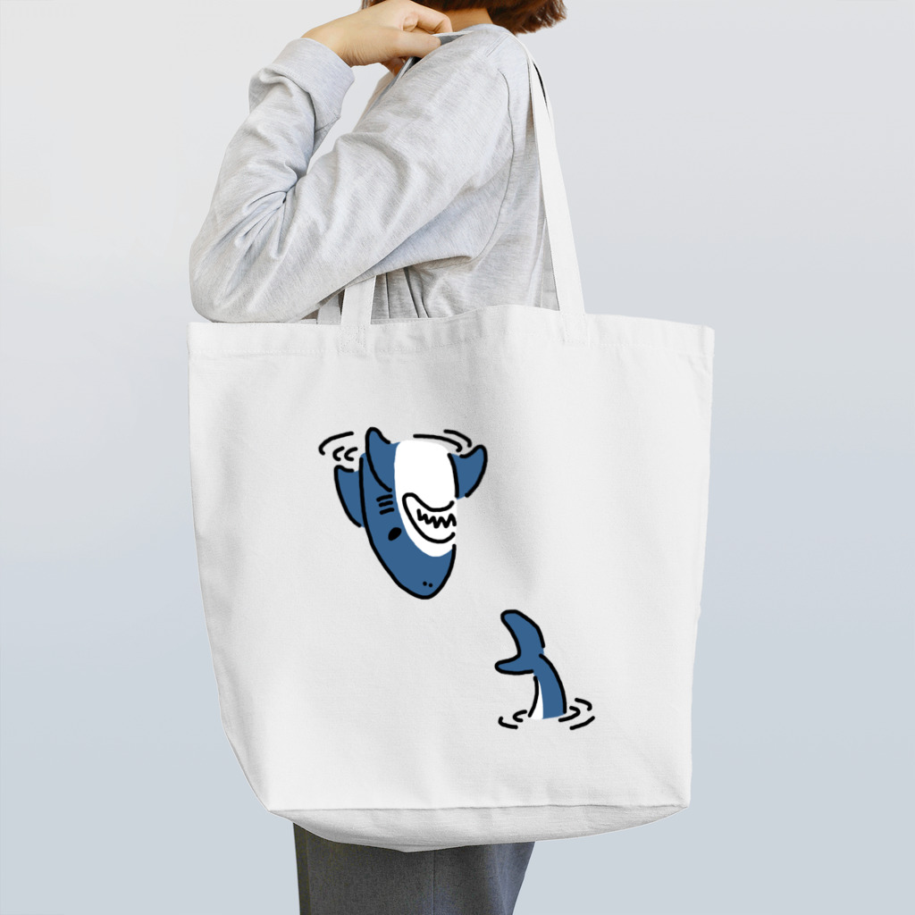 サメ わりとおもいの異次元から来たサメ Tote Bag