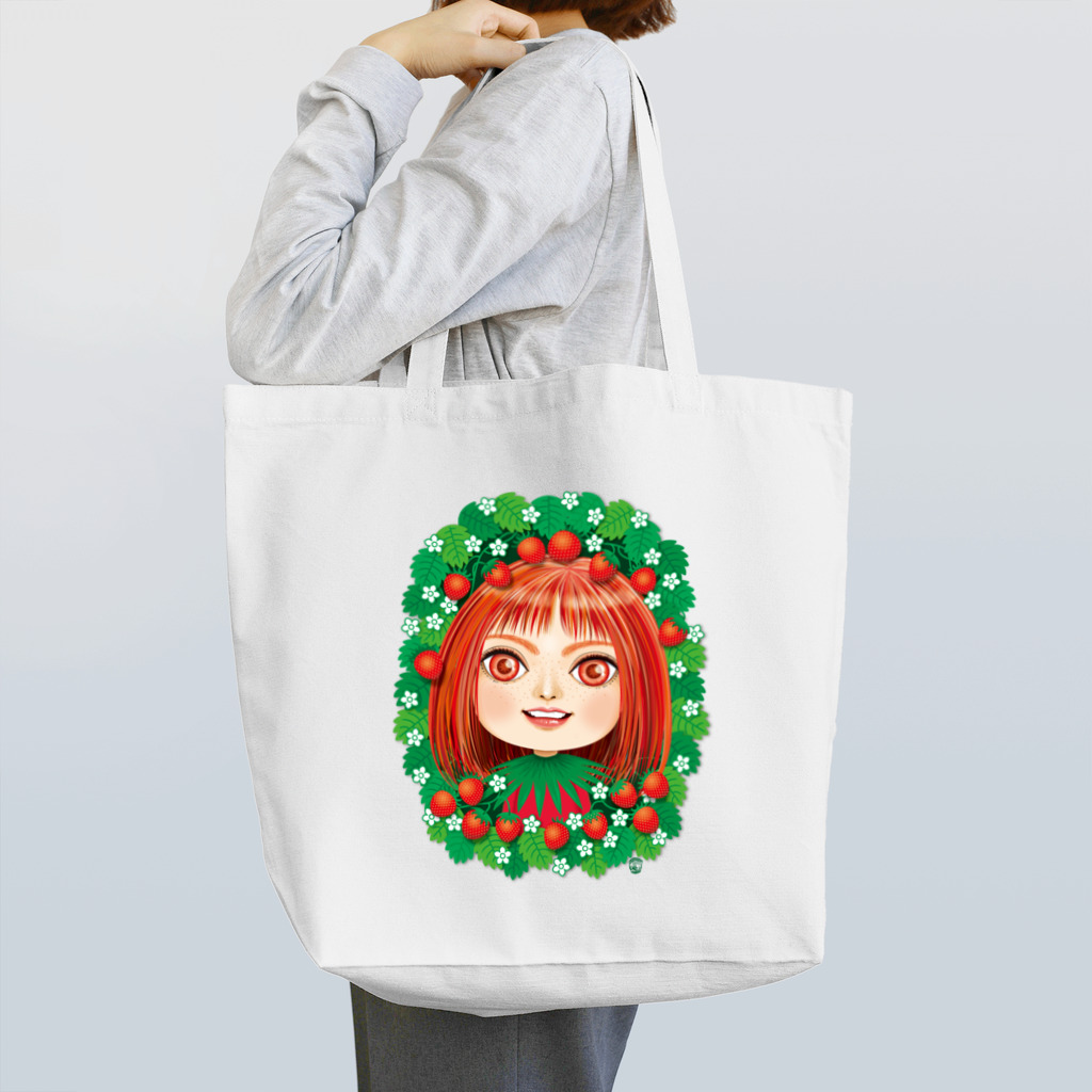 GRIFFIN STOREの苺娘 Tote Bag