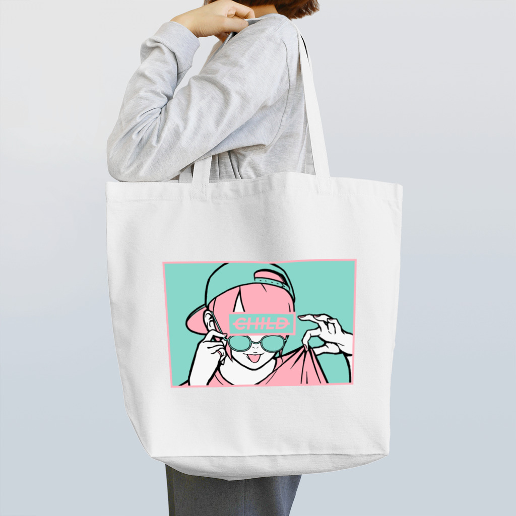 Keije SHOPのnot CHILD <illust ver> Tote Bag