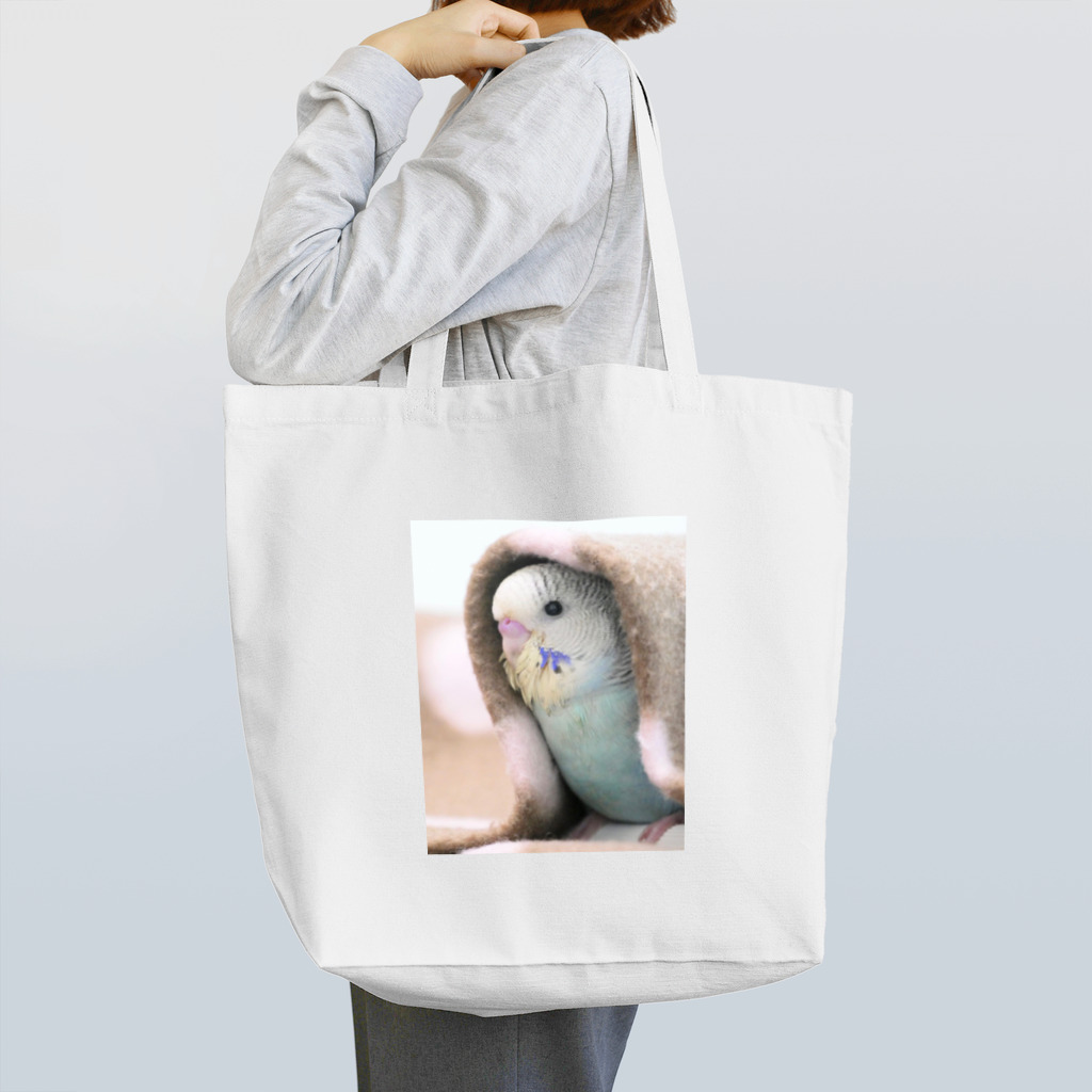 ひかるのジャンボセキセイインコの波瑠ちゃん公式トートバッグ Tote Bag