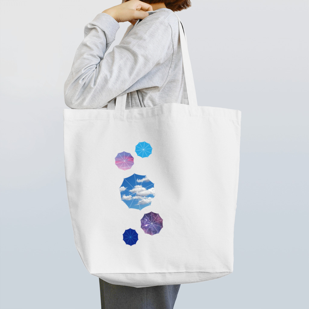 rin-rinboshiの晴色パラソル Tote Bag