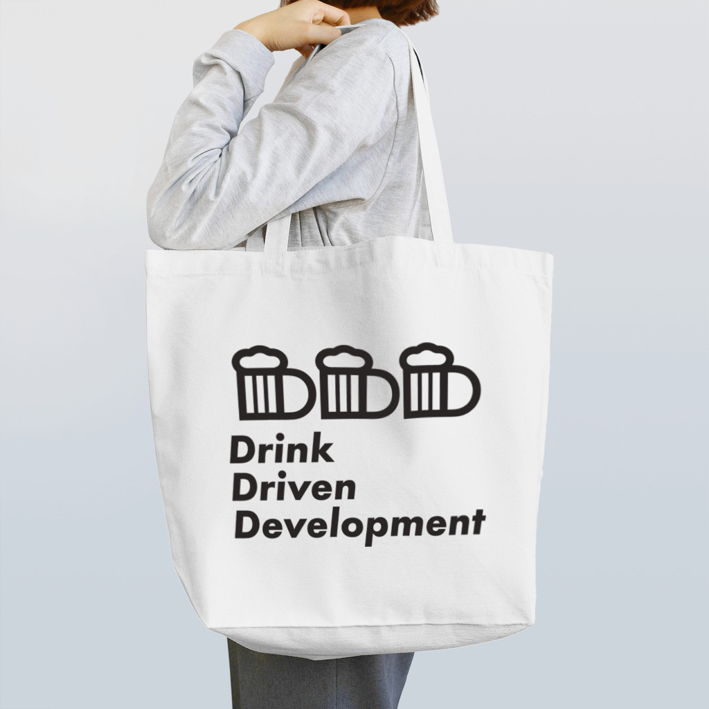 __developer__のアルコール駆動開発 –Drink Driven Development– トートバッグ
