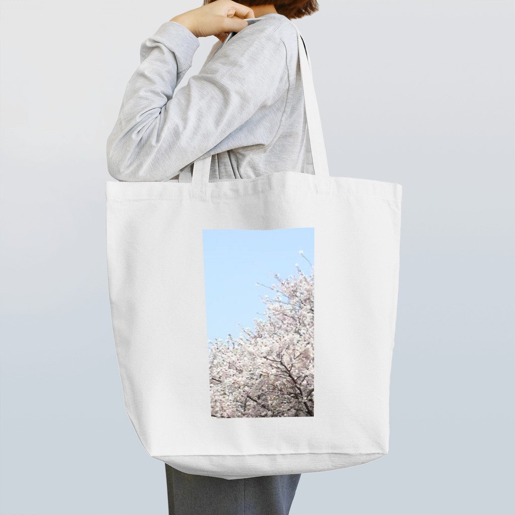綺麗何学模様の桜 トートバッグ