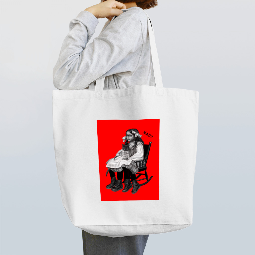 EerieのMad Girl Tote Bag