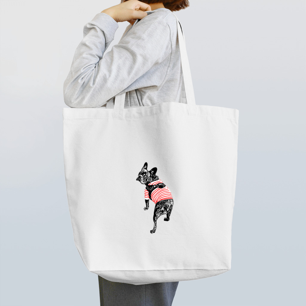 Uimariの▷furikaeru/red Tote Bag