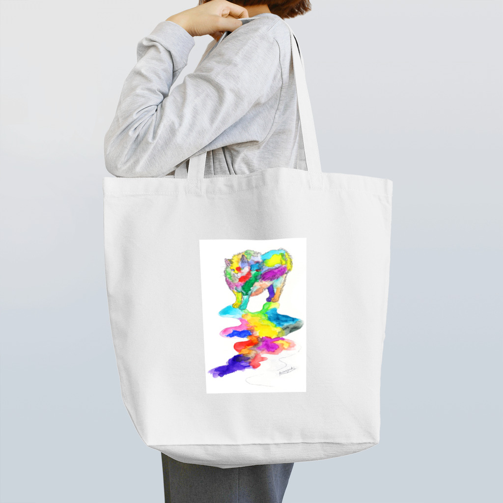 made blueのColorful Cat Tote Bag