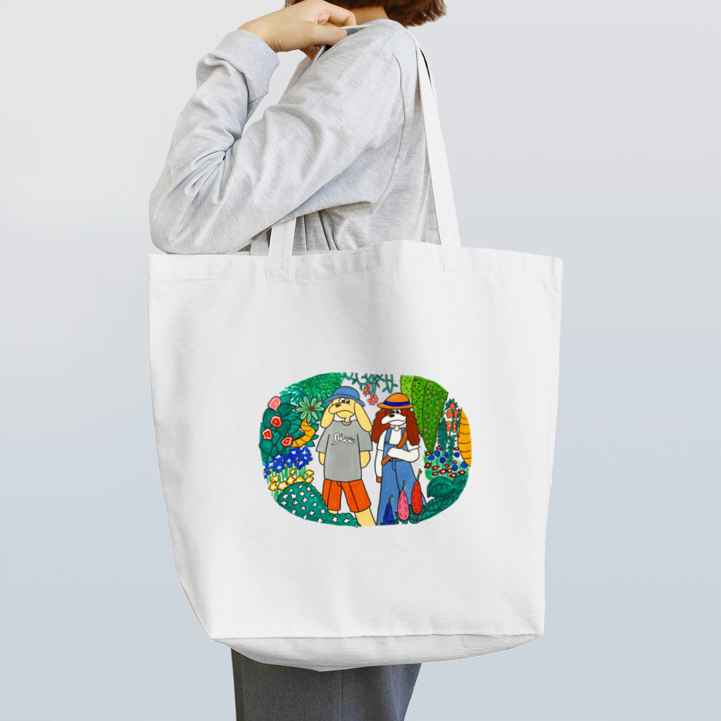 ｄｏｇｐｌｅの植物園にて Tote Bag