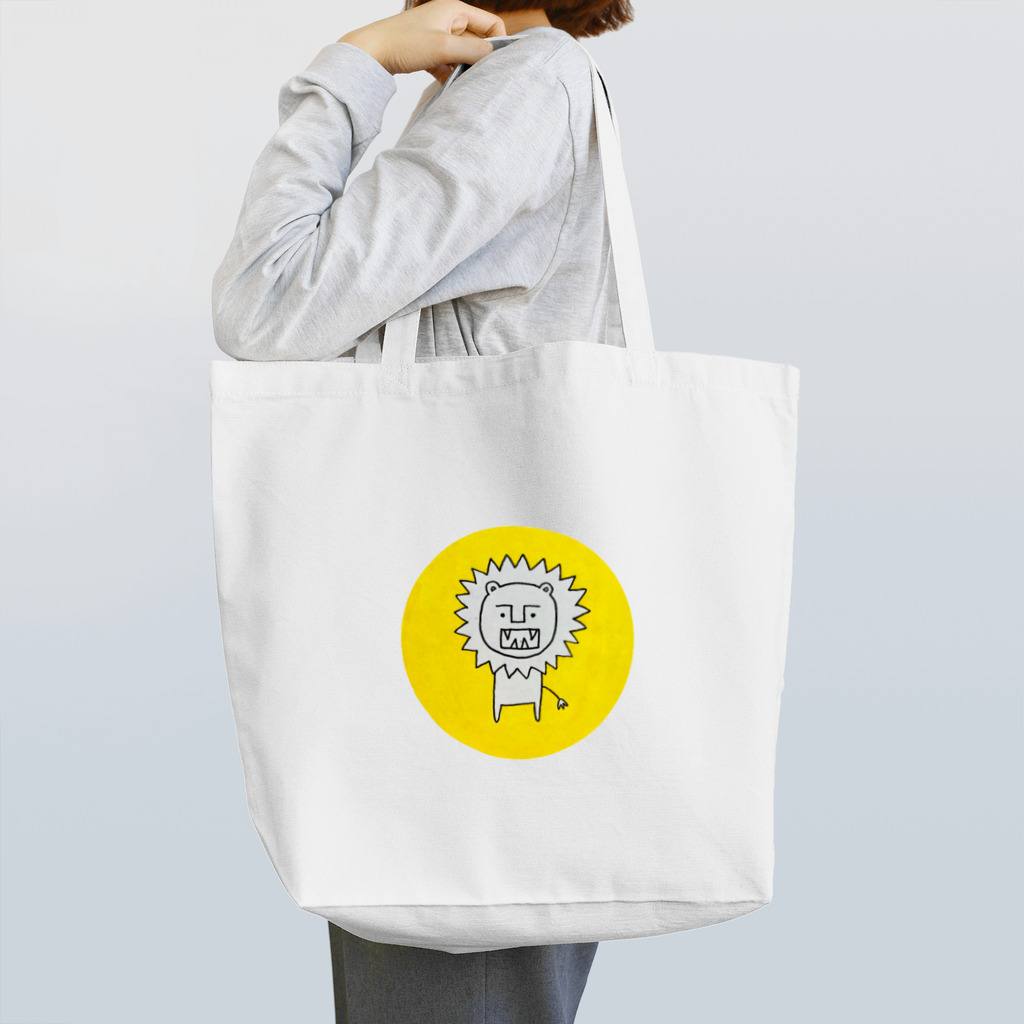 aknakn523のらいおん Tote Bag