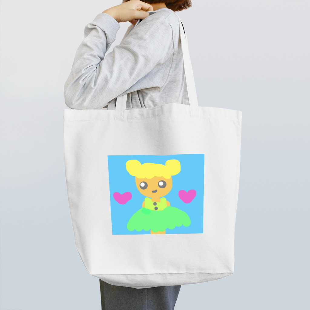 永遠にんにくガールworldのお遊戯会で妖精役の子🧚‍♀️💫 Tote Bag