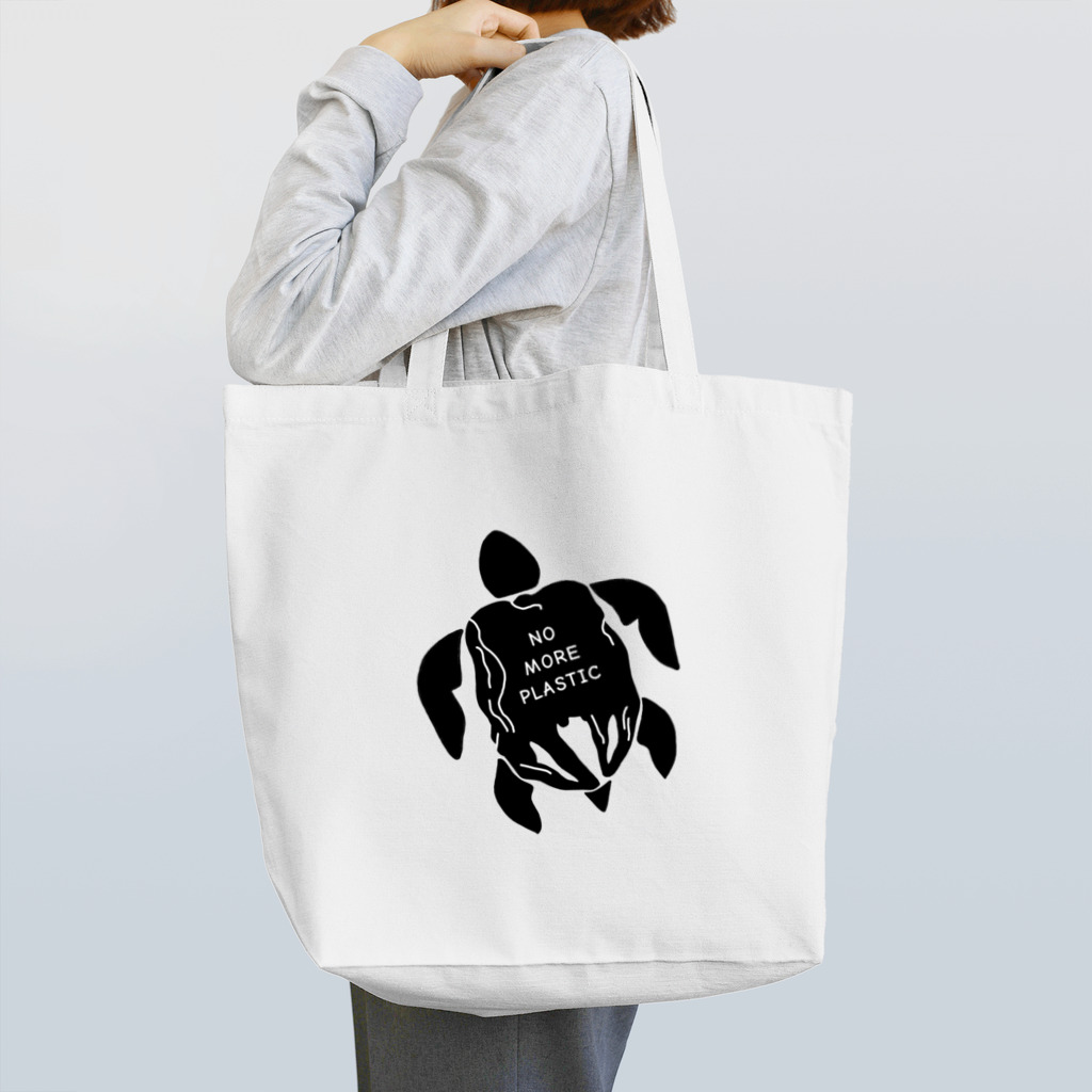 kymのNO MORE PLASTIC Ver.Turtle Tote Bag