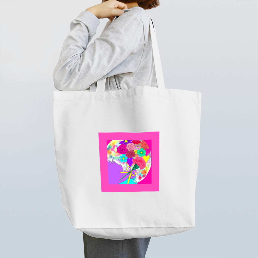 manaminostoreの脳内お花畑ちゃん Tote Bag