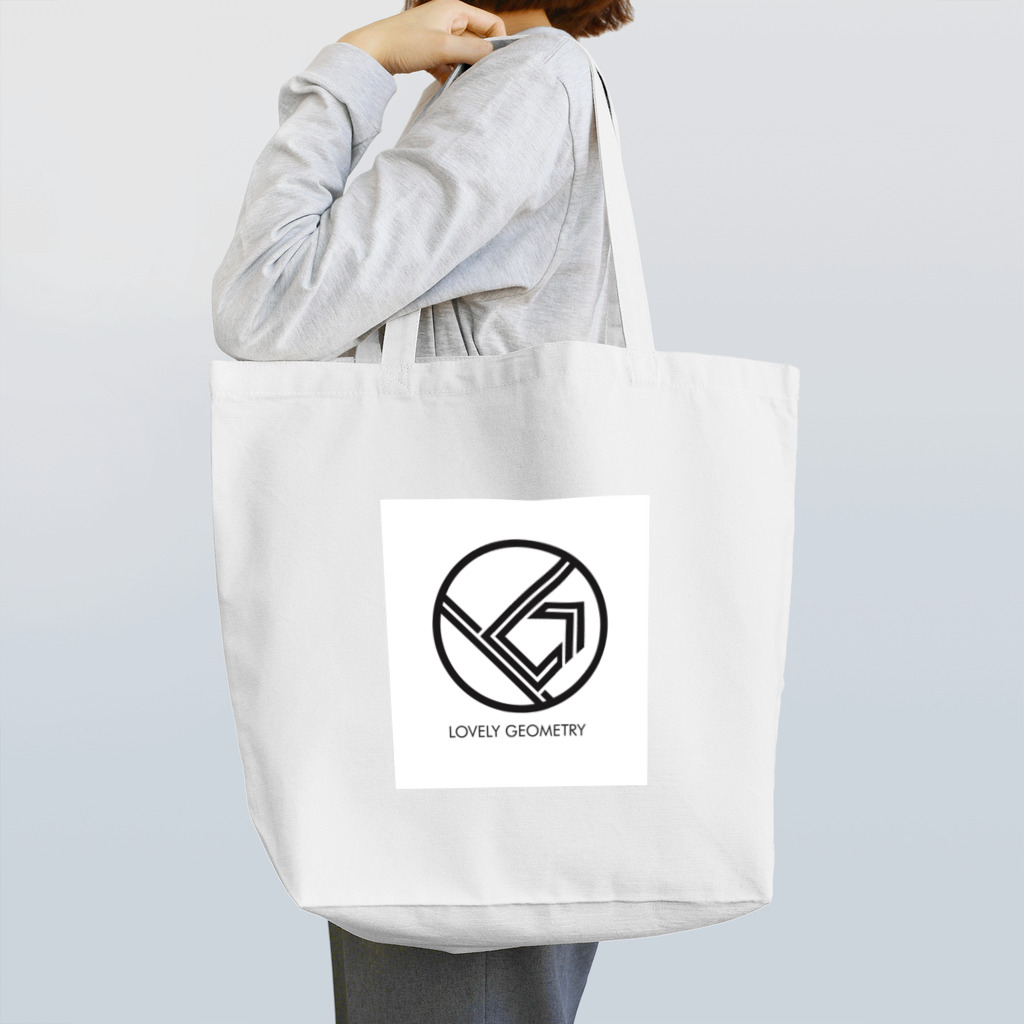 lovely_geometryのLoveryGeometry “Official Logo” (Including Label Name) Tote Bag