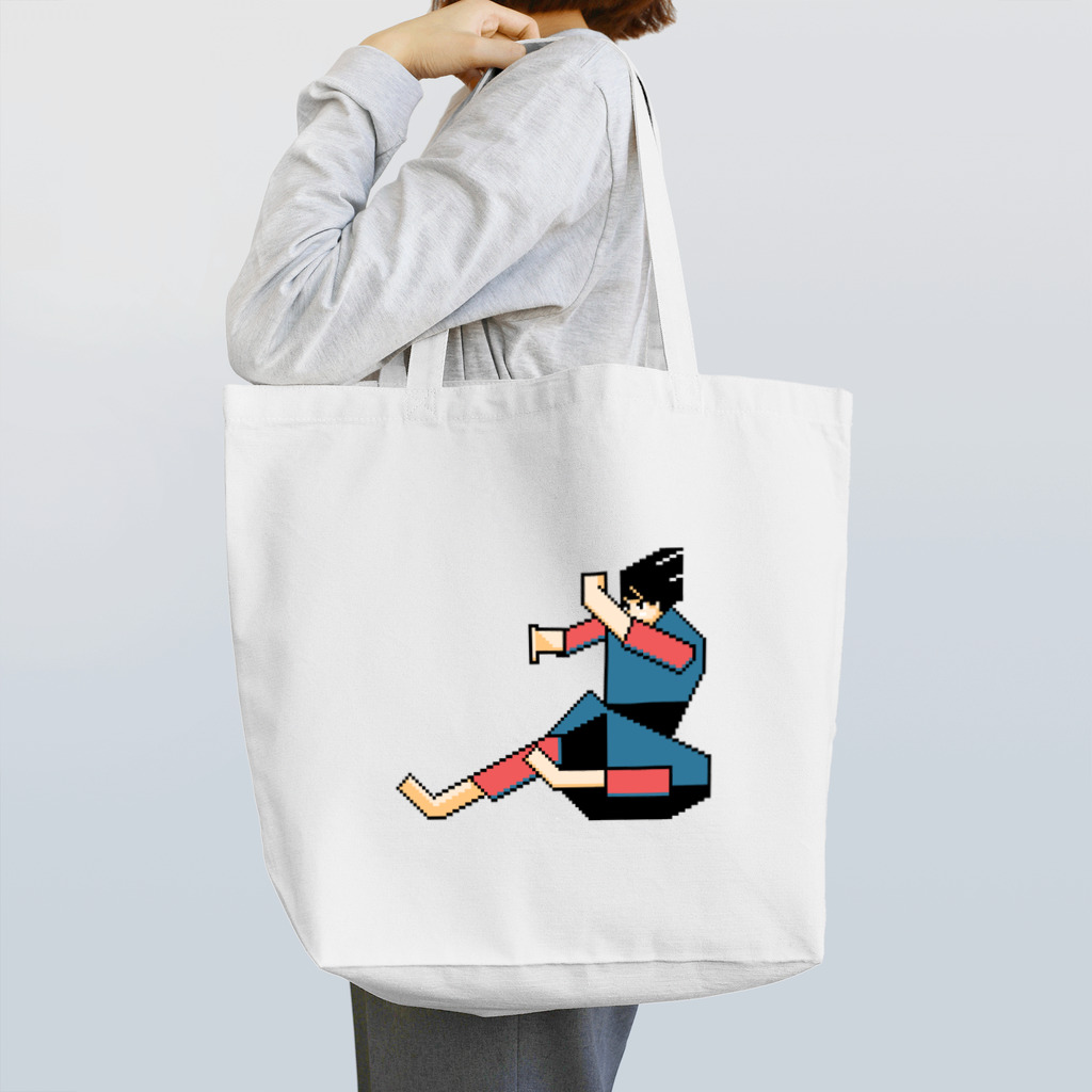 ずぅんの【ピパピ】Square kungfu master Tote Bag
