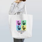 “すずめのおみせ” SUZURI店のスズメのおチリ（ポップアート風） Tote Bag