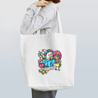 Cody the LovebirdのChubby Bird オカメインコとマンドリン　Birdic Inspiration Tote Bag