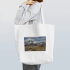 山岳グッズのお店のスイス山岳と電車のバッグ　＃002 Tote Bag