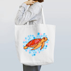 有限会社ケイデザインのウミガメさんの海【1】 トートバッグ